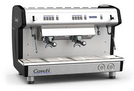 Semi automatic espresso coffee machine with three brewing groups.heating element: X One Evo Streamlined Effective Pure Conti Uk