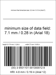Each zone is defined by either the text or barcode information which is included in the specified area. Gs1 Logistic Label Guideline Gs1
