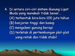 Kerja lapangan / tugasan geografi. Geografi Tingkatan 1 Tema 1 Bentuk Muka Bumi