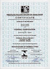 After the grant of the certificate the organization undergoes periodic visits and comprehensive review of the system every three years, to. Federal Tyres Corporativo Certificados Y Premios