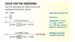 The law correlates the pressure, volume, temperature. 14 2 The Ideal Gas Law Chemistry Quizizz