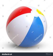 Beach Ball Isolated On A White Background Sponsored Affiliate Ball Beach Isolated Background Ball Exercises Ball Beach Ball