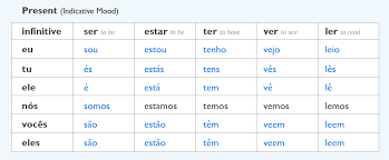Plp 030 Beginners Portuguese Irregular Verbs In The