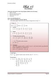 Maybe you would like to learn more about one of these? Pdf 15 Matriks Tri Yatno Academia Edu