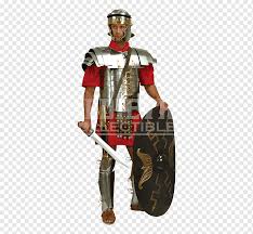 The soldier wears a tunic with a military belt and a long cloak draped over his left shoulder. Roman Military Personal Equipment Png Images Pngwing