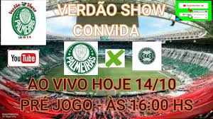 Vempralive Pre Jogo De Palmeiras X Coritiba Hoje 16 00 Horas Youtube