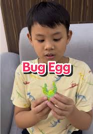 Gabe showing off his Grow a Garden Bug Egg! #roblox #growagarden #toys  #toycollector #fyp