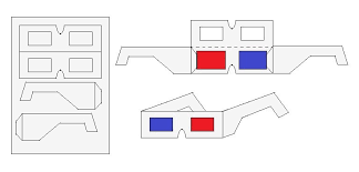 Auf dieser vorlage befinden sich zwei brillen. 3d Brille Selber Machen