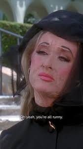 No thoughts, just Meryl Streep's chaotic immortality slay in satin ✨  #DeathBecomesHer