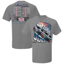 Nascar daytona 500 race day live from anywhere. Mens Charcoal 2019 Daytona 500 Lineup T Shirt