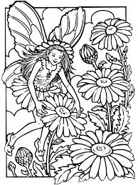 A little fairy and the stars. Fairy Coloring Book Coloring Home