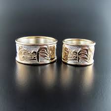 Native Wedding Bands Or Engagement Rings By Carmen Goertzen By Carmen Goertzen 800 00 By Indian Wedding Rings Colored Diamond Jewelry Silver Wedding Rings
