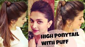 3 Easy Everyday High Ponytail Hairstyles With Puff For School College High Ponytail Hairstyles Ponytail Hairstyles Easy Ponytail Hairstyles