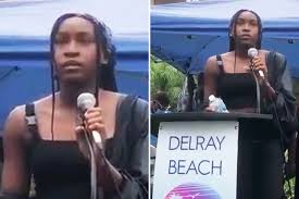 This was the first time the former president responded publicly to the death of george floyd while in police custody and the ongoing nationwide protests if you have another six minutes, they'd be well spent listening to this 2004 speech by obama (and some astute commentators' analysis) that was the. Coco Gauff 16 Gives Emotional Speech At George Floyd Protest And Urges People To Vote On Her Behalf As She S Too Young