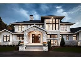 Contemporary Style House Plan 4 Beds 3 5 Baths 4983 Sq Ft Plan 928 287 Dream House Exterior House Designs Exterior House Styles