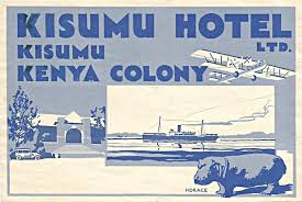 Kisumu Hotel Ltd Kenya Luggage Label Kisumu Kenya Luggage Labels