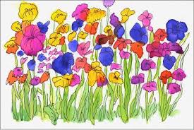 Aquarell Garten Kunstprojekte Fur Kinder Zuerst Blumen Malen Dann Mit Aquarell Blumen Garten Kinder K Spring Art Projects Flower Art Art Projects