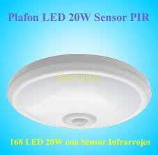 Cuando el detector se configura de este modo el sensor automáticamente encienda la iluminación cuando el área está ocupada y las apaga. Plafon Led Sensor De Movimiento 20w Lampara Led Con Detector De Movimiento Pir Plafon Led Sensor De Movimiento 20w Lampara Led Con Sensor Detector De Movimiento Pir 360Âº Redondo Plafon Led 20w Pir 25 95