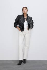 So Can You With This Under 70 Frock Vintage Leather Jacket Leather Jacket Zara