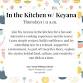 In the Kitchen with Keyana