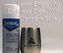 Laser Engraving Stainless Steel With Cermark Spray 6 Steps With Pictures Instructables