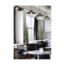 Mejor opciones solo en la tienda online muebles familia. Lampara Colgante De Metal Negro Bombilla Bajo Consumo