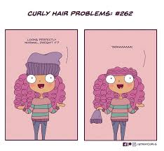 Frizz, volume, tangles and so many other hair woes are I Illustrated What It S Like Living With Curly Hair Bored Panda