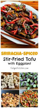 Stir Fried Tofu With Eggplant And Red Bell Pepper Kalyn S Kitchen Recipe Eggplant Recipes Vegetarian Vegan Recipes Tofu Recipes