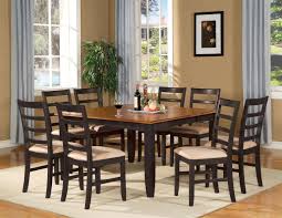 Rockdale butterfly leaf solid wood dining set. 9 Pc Square Dinette Dining Room Table Set And 8 Chairs Esszimmertisch Esszimmer Mobel Speisezimmereinrichtung