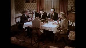 Green pepper and red pimientos make this a pretty dish to serve at christmas or anytime. 1950s Dinner Party People Talk Stock Video Pond5