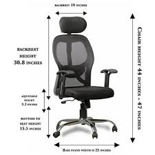 Kento Black Backrest Office Chair Rs 3900 Piece Kento Chairs Id 21063998048