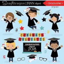 Find graduation decorations to celebrate the new grad: Buy5get5 Graduation Clipart Grad Clipart End Of School Etsy In 2021 Clip Art Kids Graduation Graduation