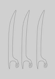 X Men Wolverine Prop Claws Cardboard Diy With Template Wolverine Claws Wolverine Claws Diy Wolverine