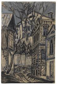 Mstislav Dobuzhinski Valerianovic Two Views Of Kaunas Lithuania Mutualart