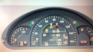 Mercedes C Class Dashboard Symbols And Meanings