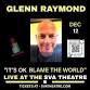 Glenn Raymond "It's Ok Blame The World At SVA Theatre event image