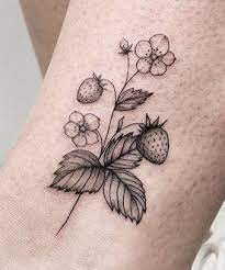 Pin By Tara Woods On Craft Ideas Strawberry Tattoo Tattoos Pretty Tattoos