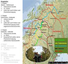 Wanderrouten können auf karten gezeichnet oder. Kungsleden Schweden 2017 Mir Zwei