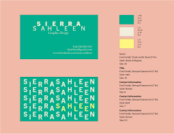 Business Card Designed For Typography Class Business Card Design Design Business Card Ideas Cards