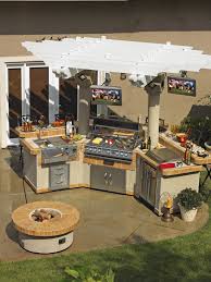 lovely bbq outdoor kitchen grill