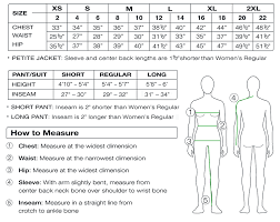 Womens Size Chart Sport Obermeyer