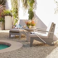 This Modern Take On The Adirondack Chair Is Crafted From Durable All Weather Lumber Made Outdoor Furniture Chairs Lounge Chair Outdoor Outdoor Furniture Style