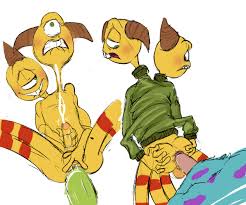 Monsters Inc gay comic raw orgy