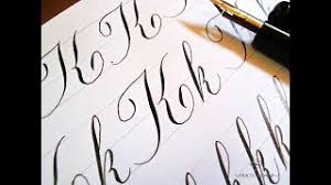 Serie Caligrafia Copperplate Como Escribir La Letra K Paso A Paso Youtube Resultado de imagem para letra f minuscula cursiva pontilhada. serie caligrafia copperplate como escribir la letra k paso a paso
