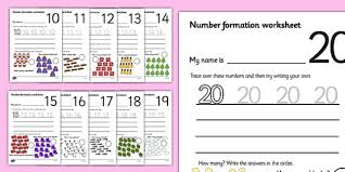 To print any of these tracing numbers, simply click on the. Number Formation Worksheets 10 20
