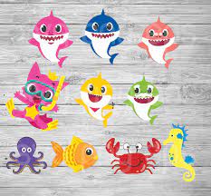 Download Baby Shark Family High Quality Svg Cut Files Best For Unique Craft