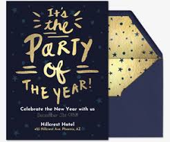 You can modify everything very easy and quick. Free New Year S Eve Party Invitations Evite