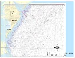 georeferenced noaa nautical chart covering cape may to cape