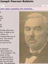Joseph Baldwin Family History & Historical Records