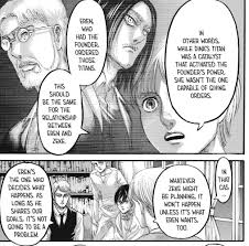 In battle, even after receiving massive amounts of damage from the female titan, eren can carry on fighting despite the handicaps he suffers. Hollow Merciless A Theory About Eren And Why No One Will Inherit